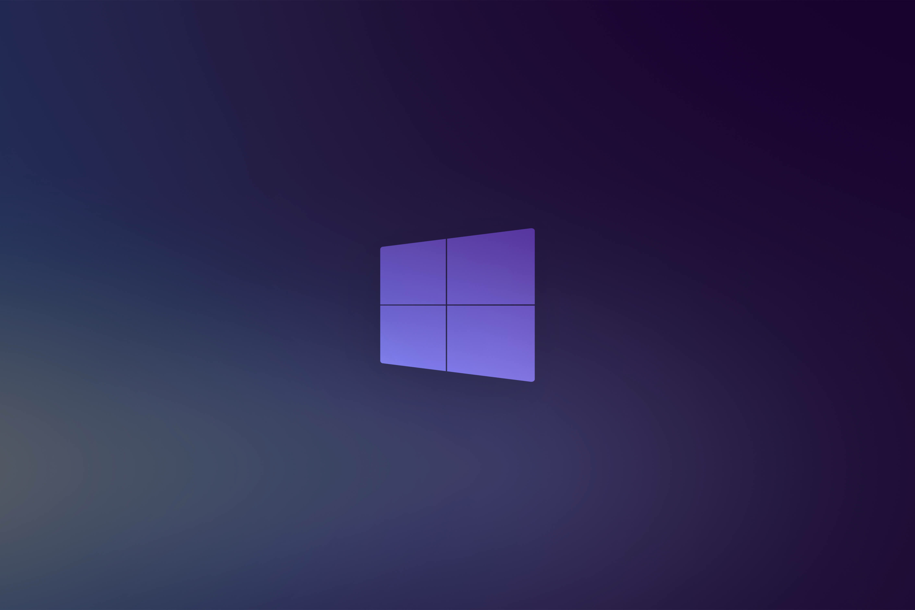 Free download wallpaper Microsoft, Purple, Technology, Logo, Windows 10X on your PC desktop