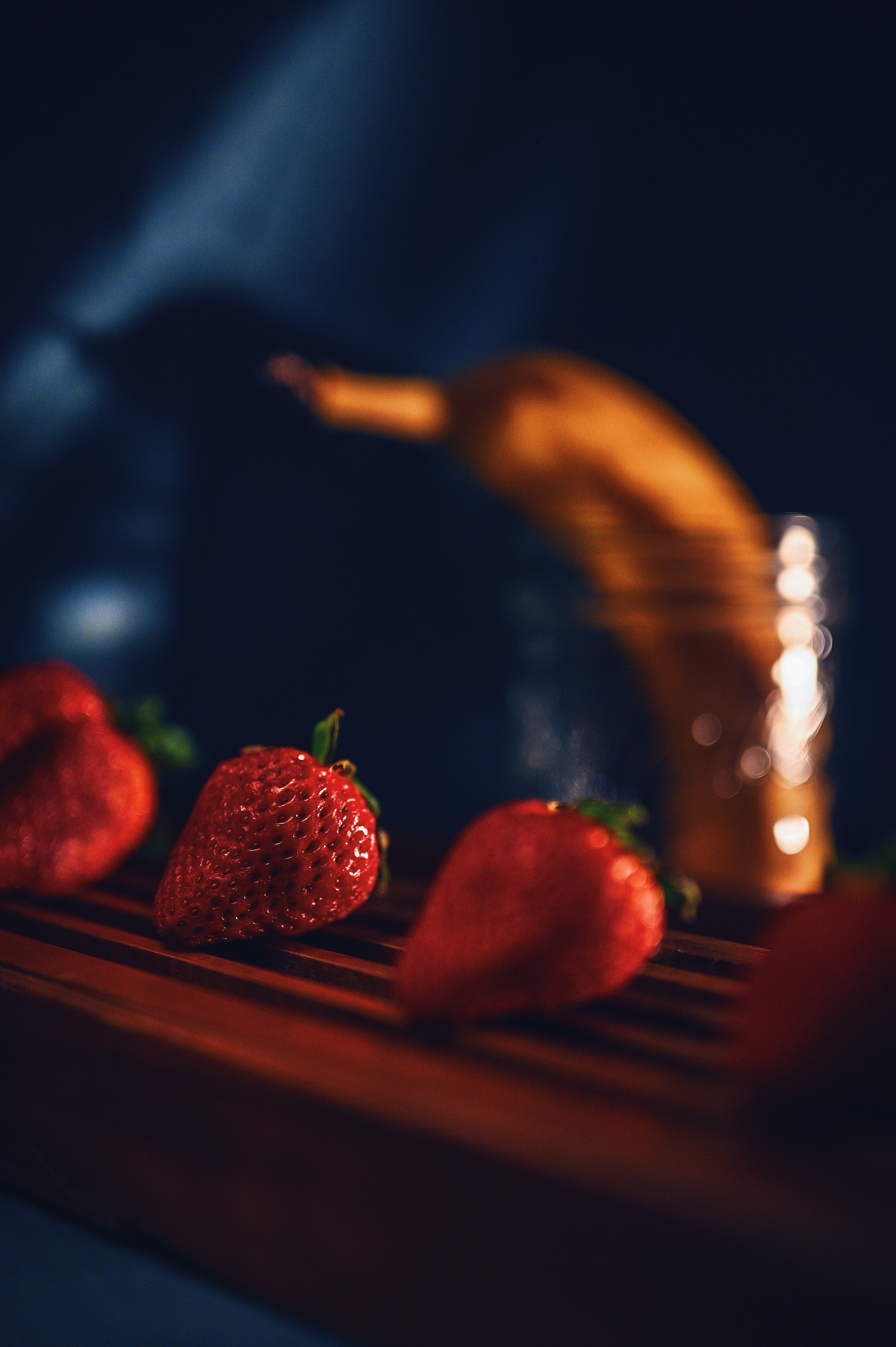 strawberry, berries, red, macro, ripe, juicy