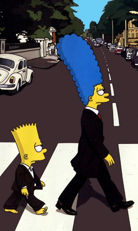Handy-Wallpaper Homer Simpson, Die Simpsons, Fernsehserien, Bart Simpson, Lisa Simpson, Marge Simpson kostenlos herunterladen.