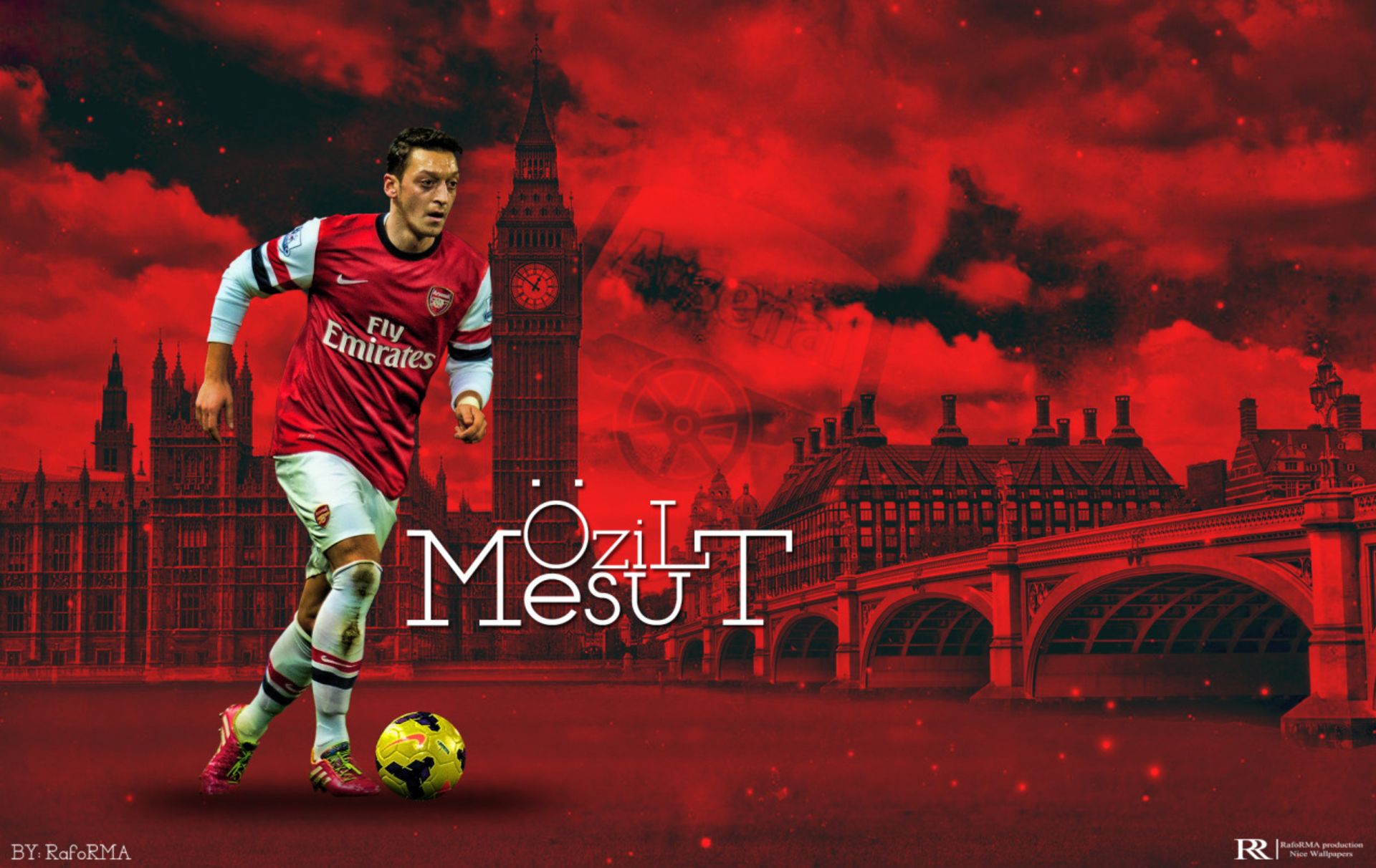 Free download wallpaper Sports, Soccer, Arsenal F C, Mesut Özil on your PC desktop