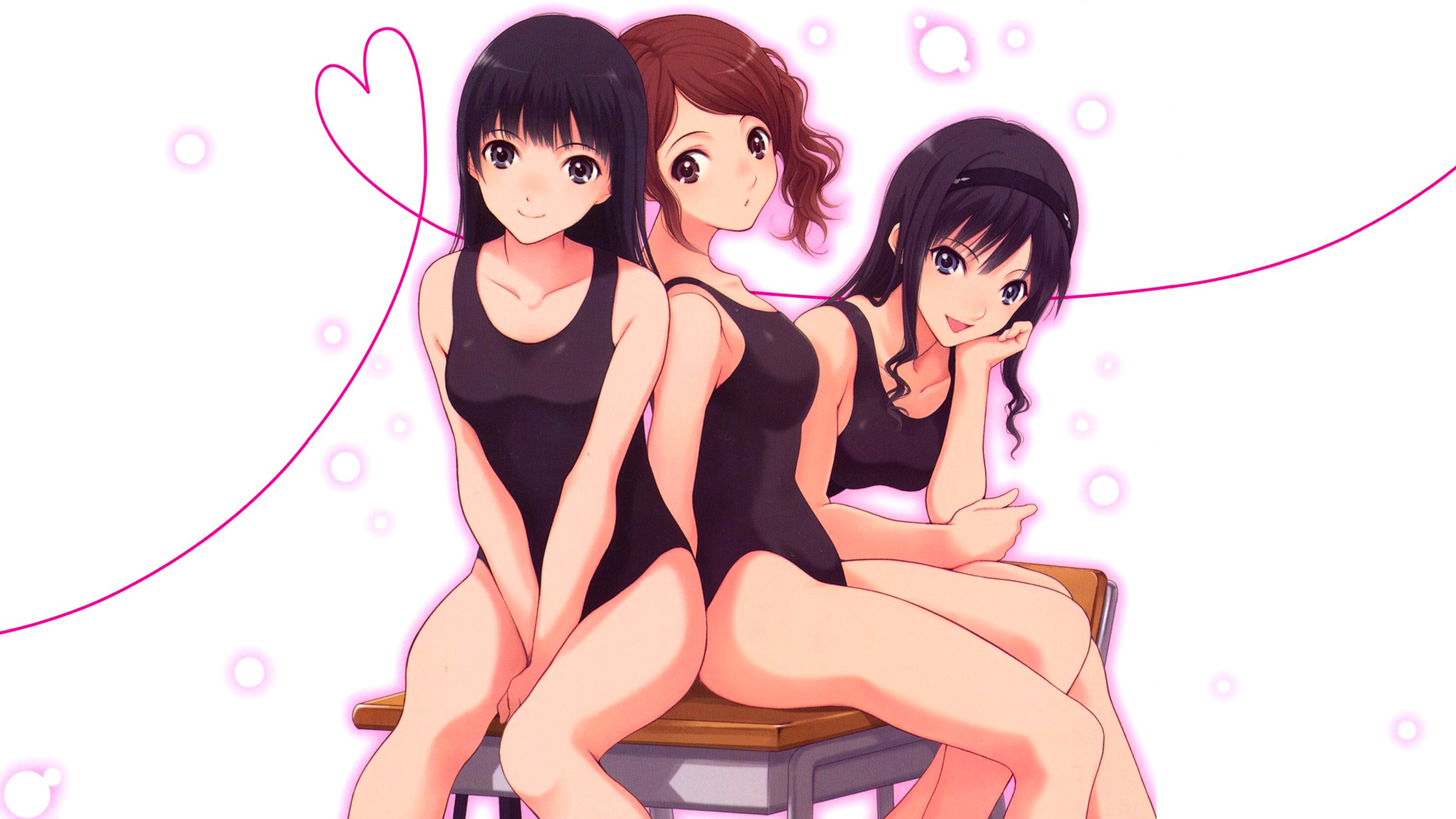 Download mobile wallpaper Anime, Amagami for free.