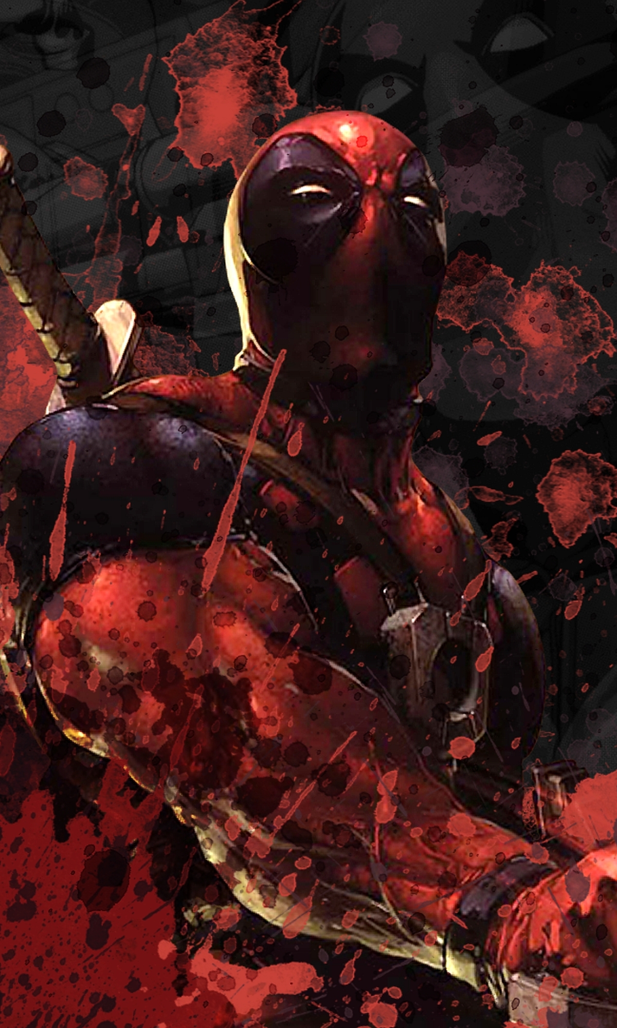 Download mobile wallpaper Deadpool, Comics, Merc With A Mouth for free.