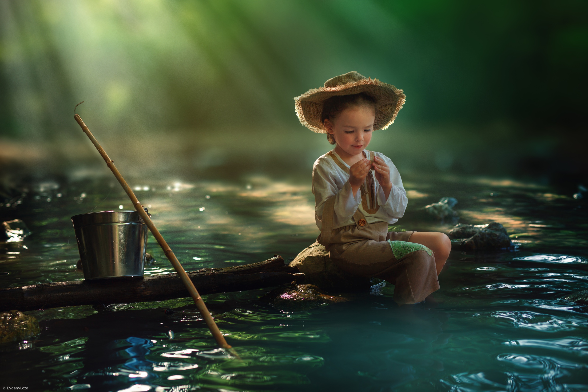 Free download wallpaper Child, Hat, Photography, Sunbeam, Little Girl on your PC desktop