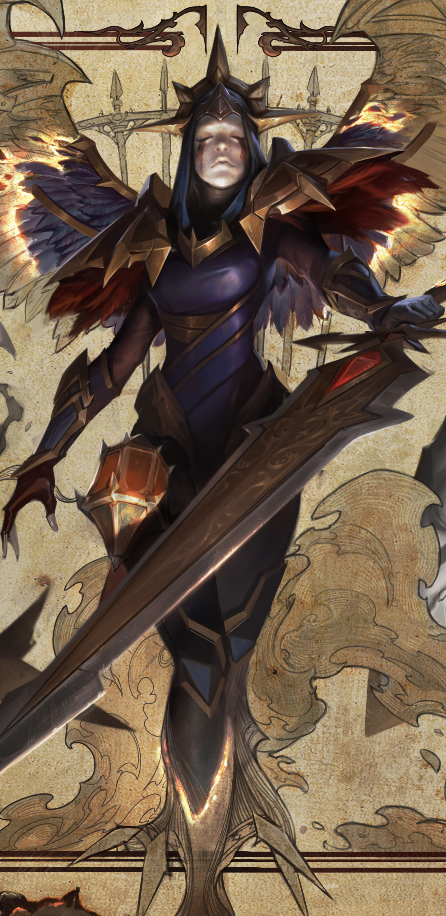 Download mobile wallpaper League Of Legends, Video Game, Kayle (League Of Legends) for free.