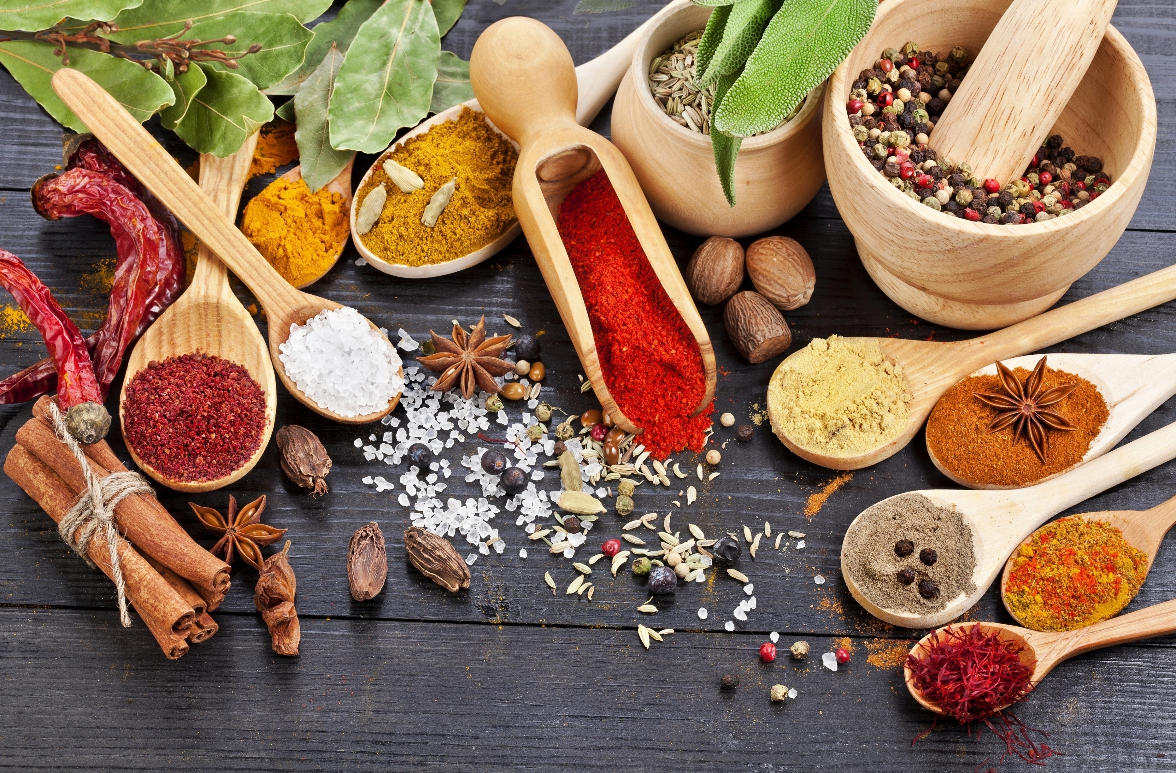 herbs and spices, food