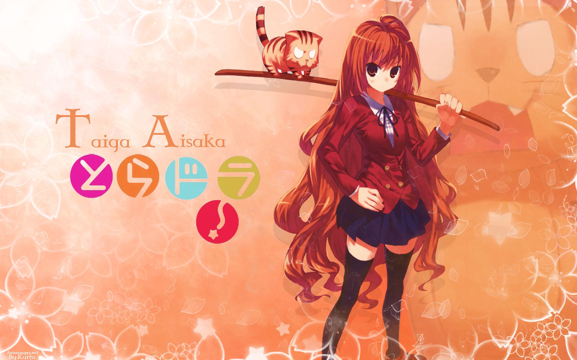 Descarga gratis la imagen Animado, Toradora!, Taiga Aisaka en el escritorio de tu PC