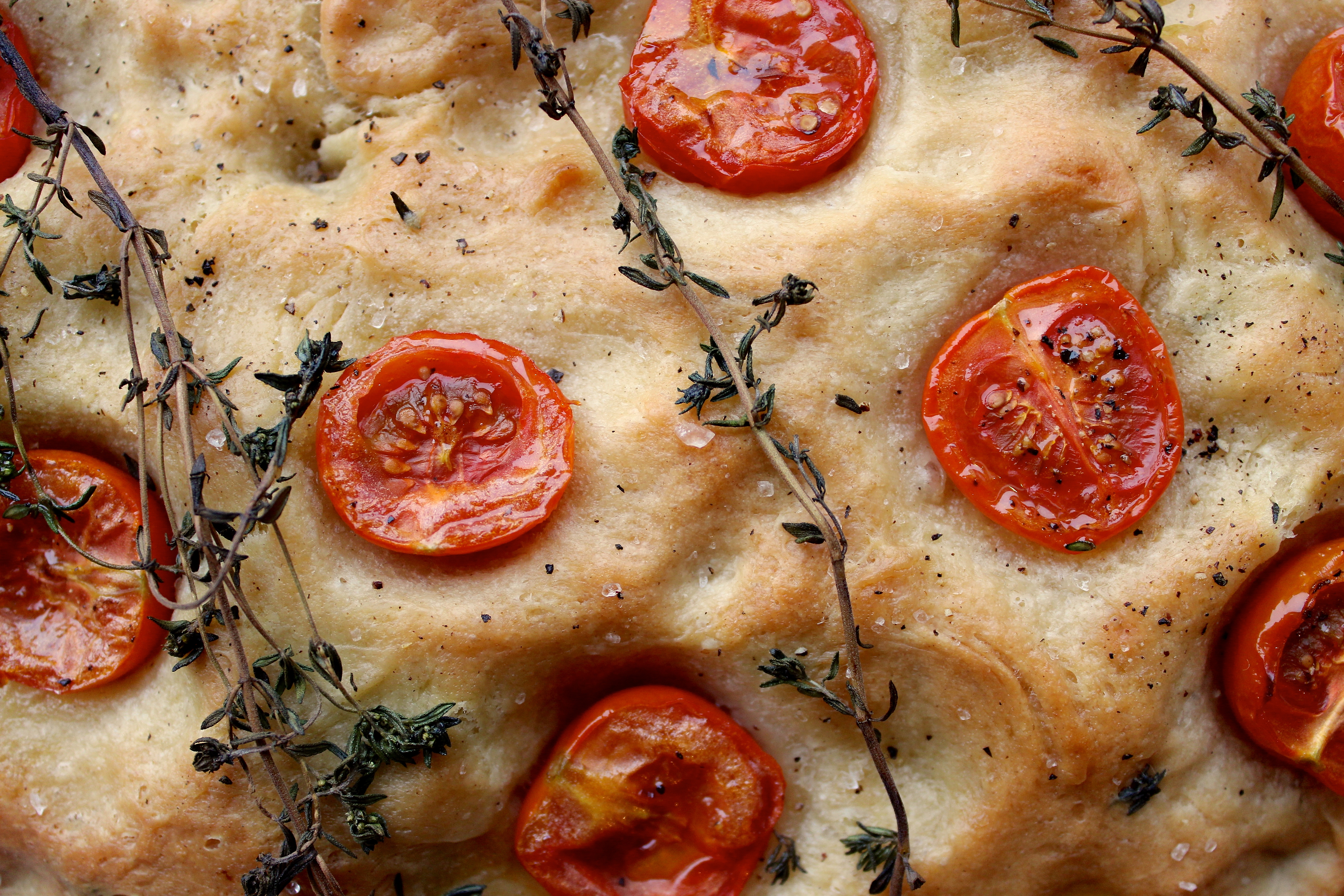 food, focaccia