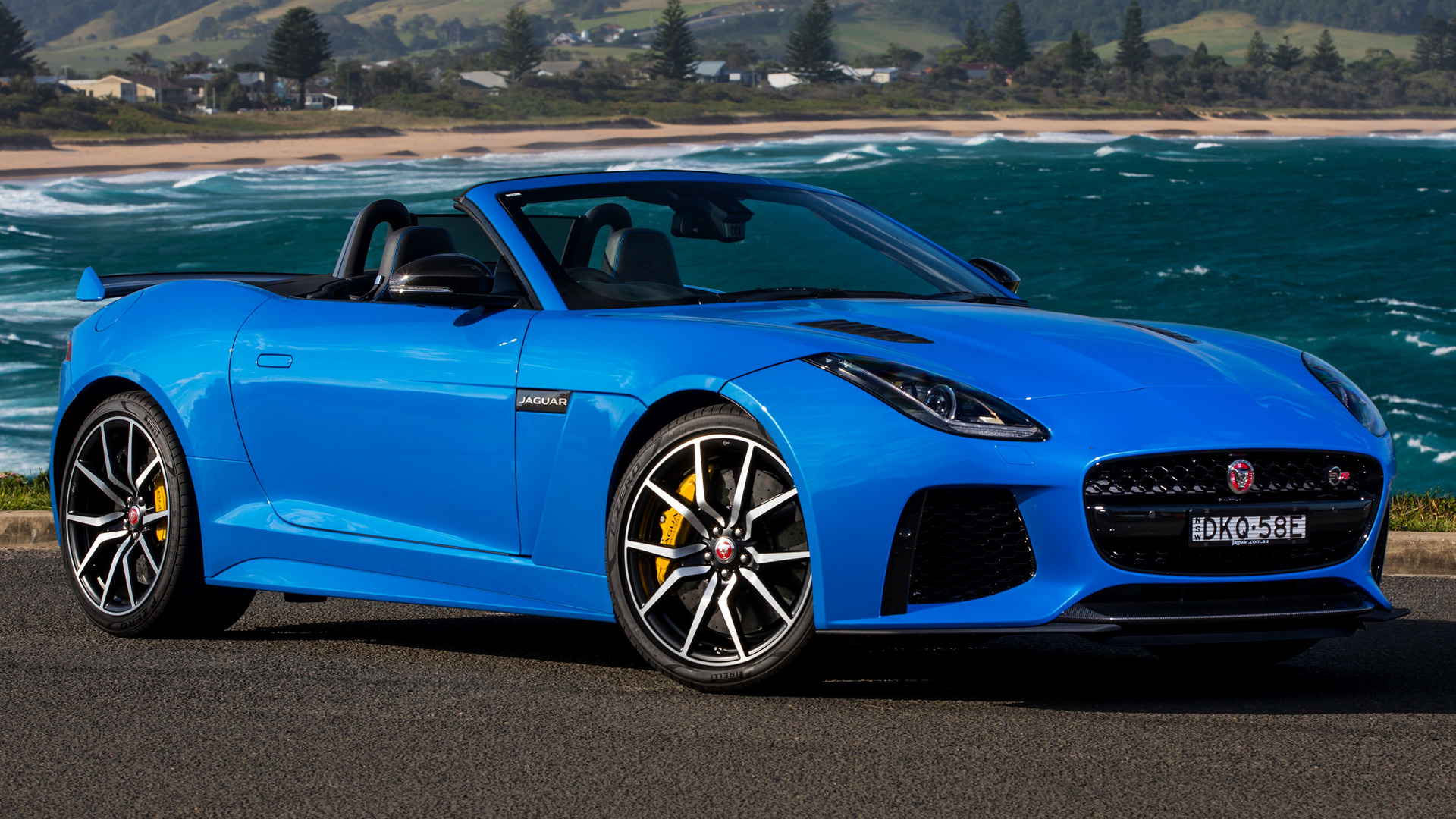 Los mejores fondos de pantalla de Jaguar F Type Svr Cabrio para la pantalla del teléfono