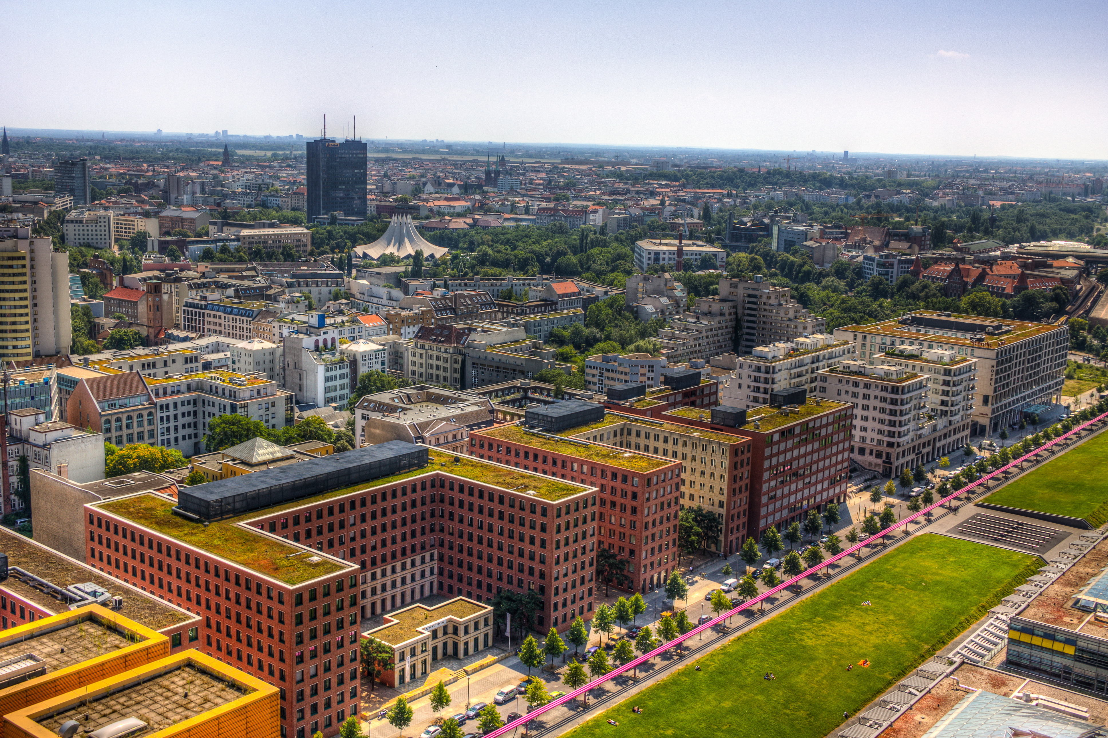 germany, cities, berlin, building, megapolis, megalopolis, hdr