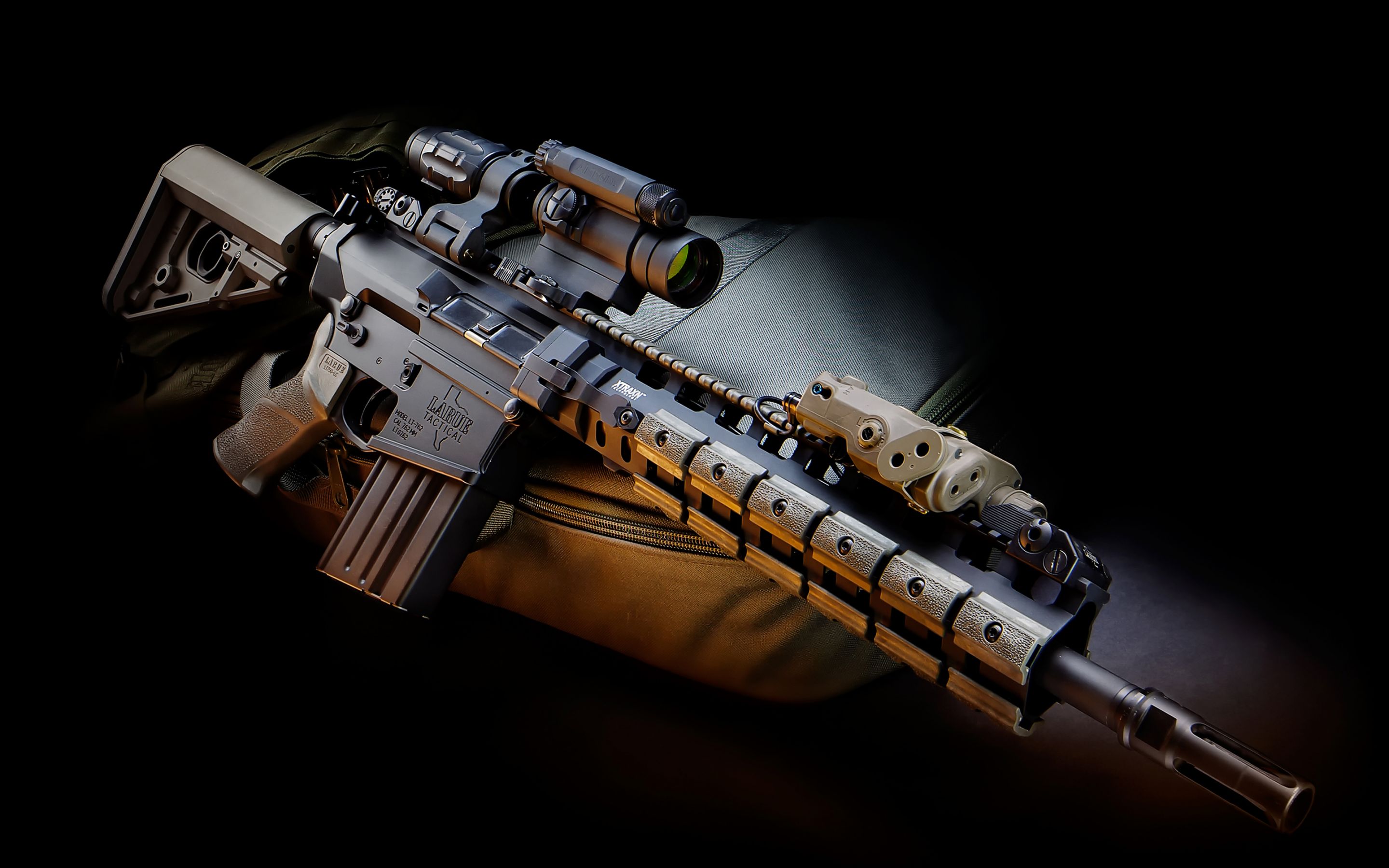 Download mobile wallpaper Weapons, Larue Assault Rifle for free.