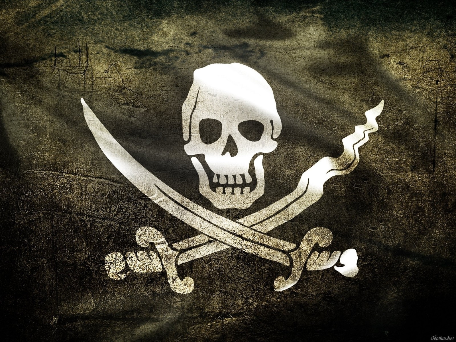 background, pirats, yellow