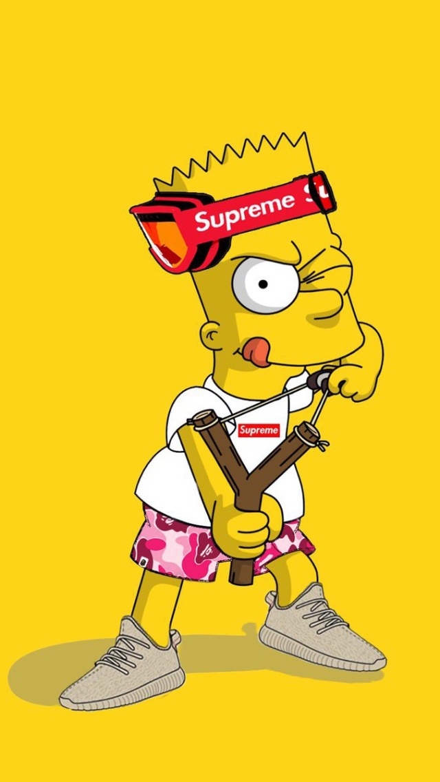 supreme, the simpsons, bart simpson, products, supreme (brand)