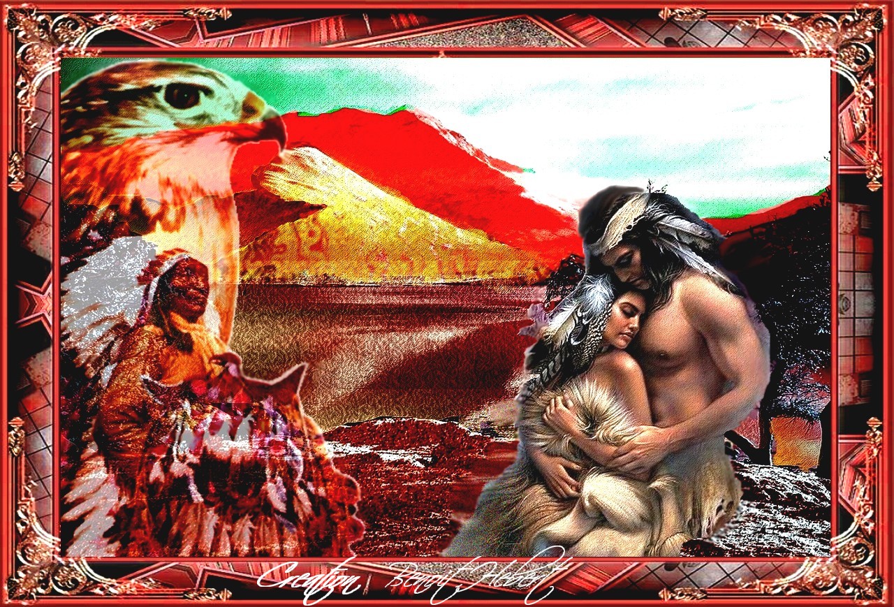 1442273 Hintergrundbild herunterladen künstlerisch, amerikanischer ureinwohner - Bildschirmschoner und Bilder kostenlos