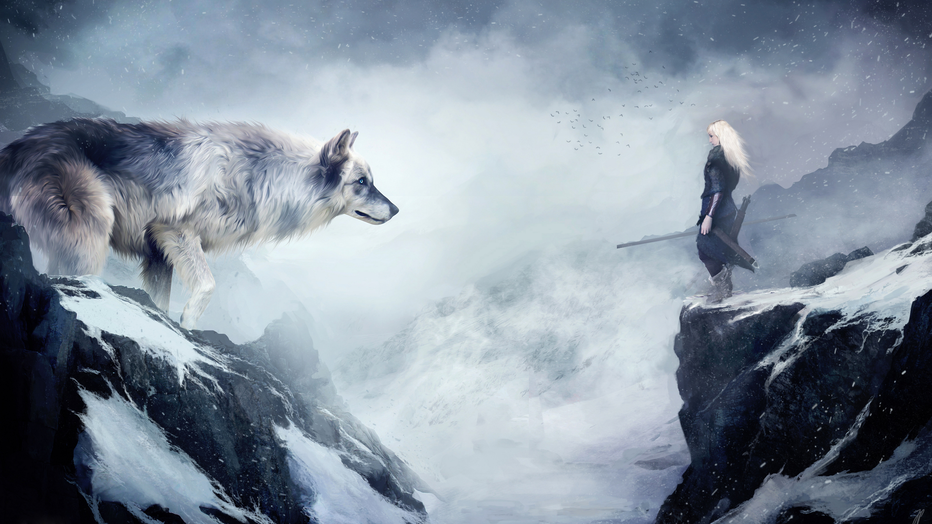 343975 скачать обои волк, фэнтези животные, серый, фэнтези - заставки и картинки бесплатно