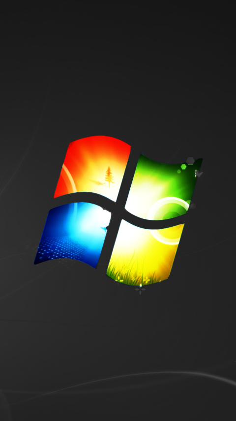 Download mobile wallpaper Windows, Microsoft, Technology, Logo for free.