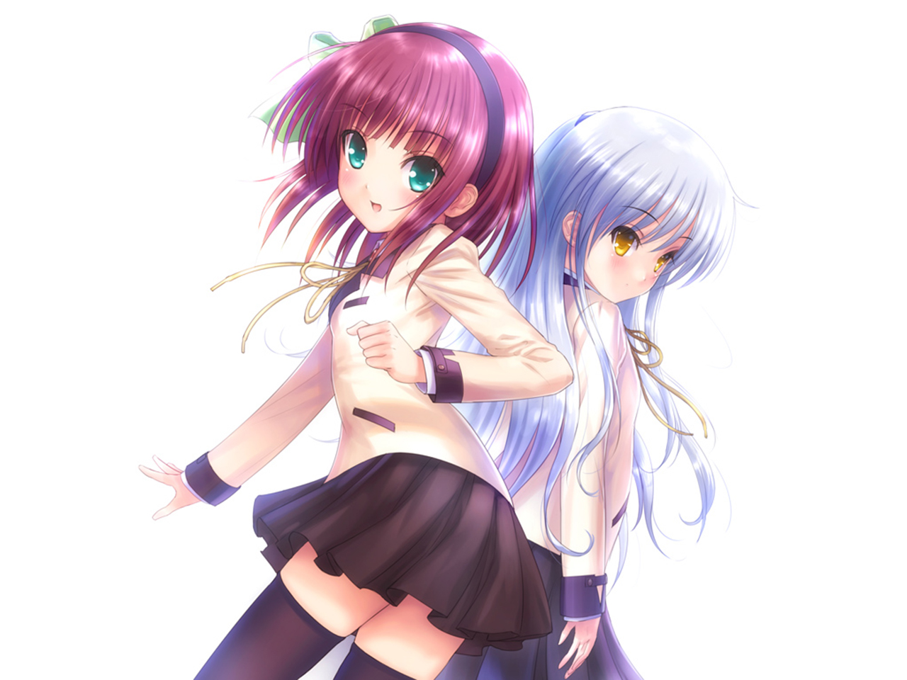 Descarga gratis la imagen Animado, Angel Beats!, Yuri Nakamura, Kanade Tachibana en el escritorio de tu PC