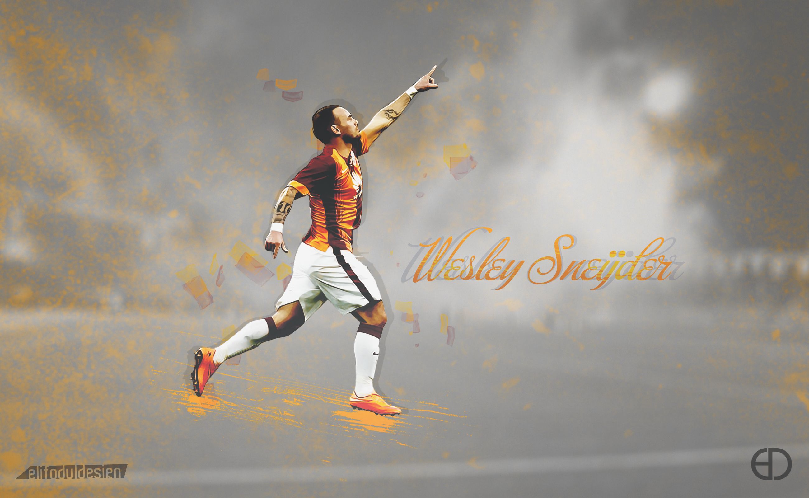 Download mobile wallpaper Sports, Soccer, Galatasaray S K, Wesley Sneijder for free.