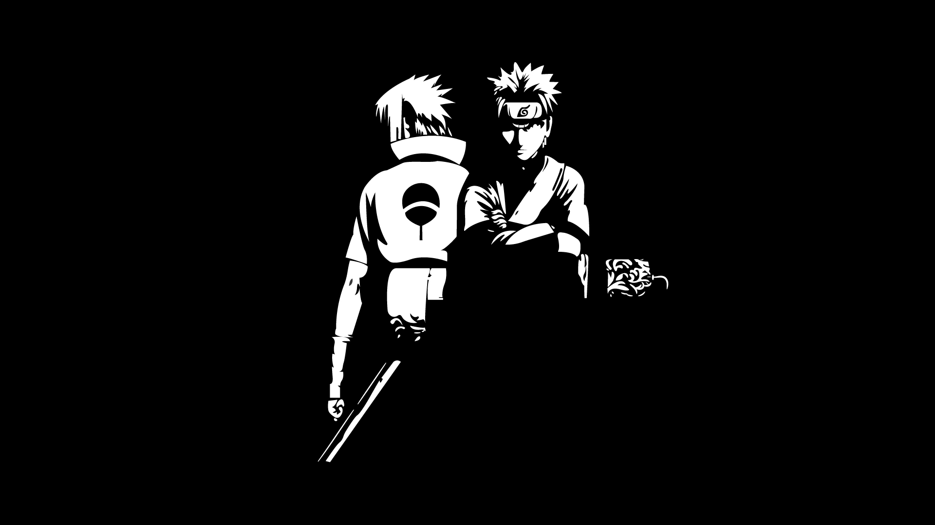 Handy-Wallpaper Naruto, Animes, Sasuke Uchiha, Naruto Uzumaki kostenlos herunterladen.