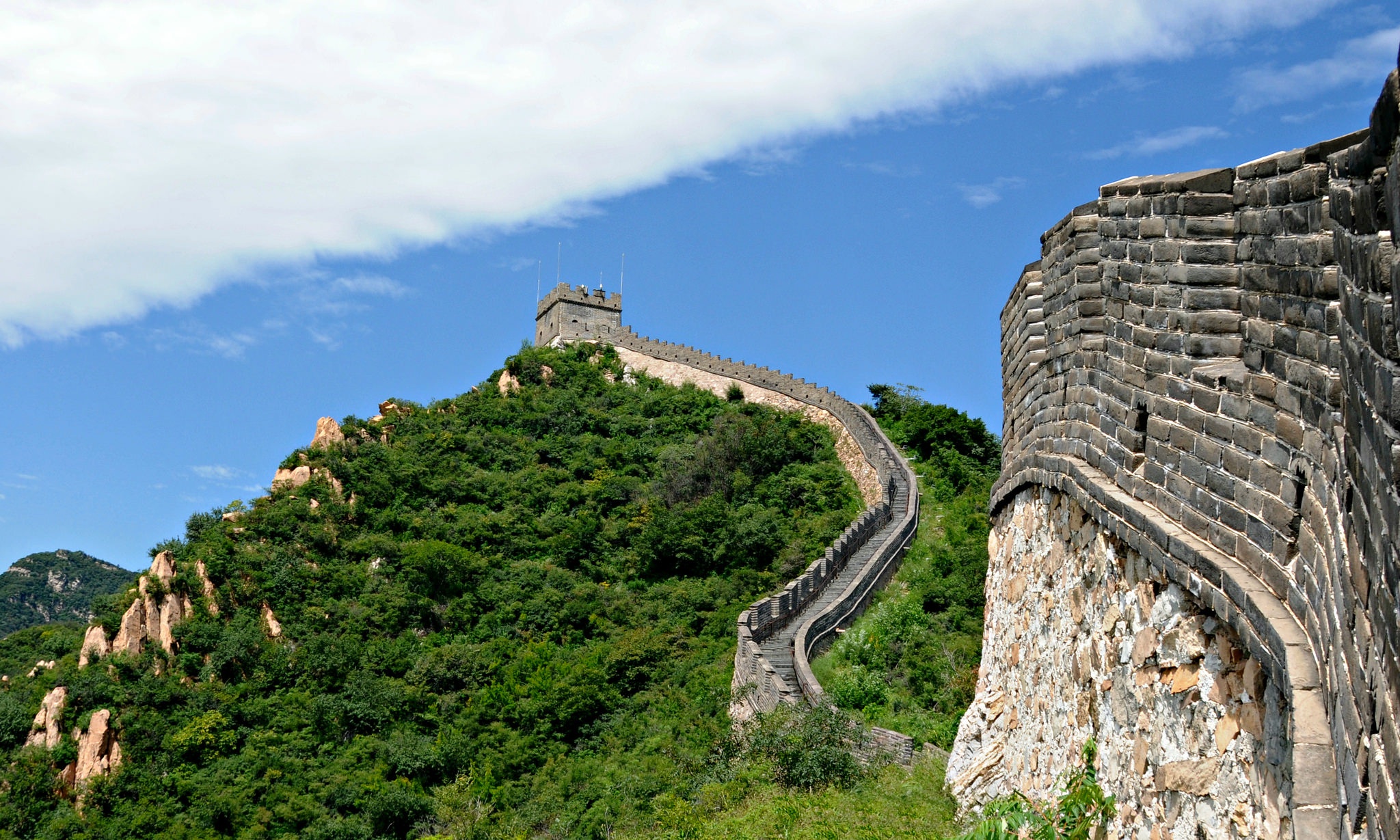 Download mobile wallpaper Monuments, Great Wall Of China, China, Man Made for free.