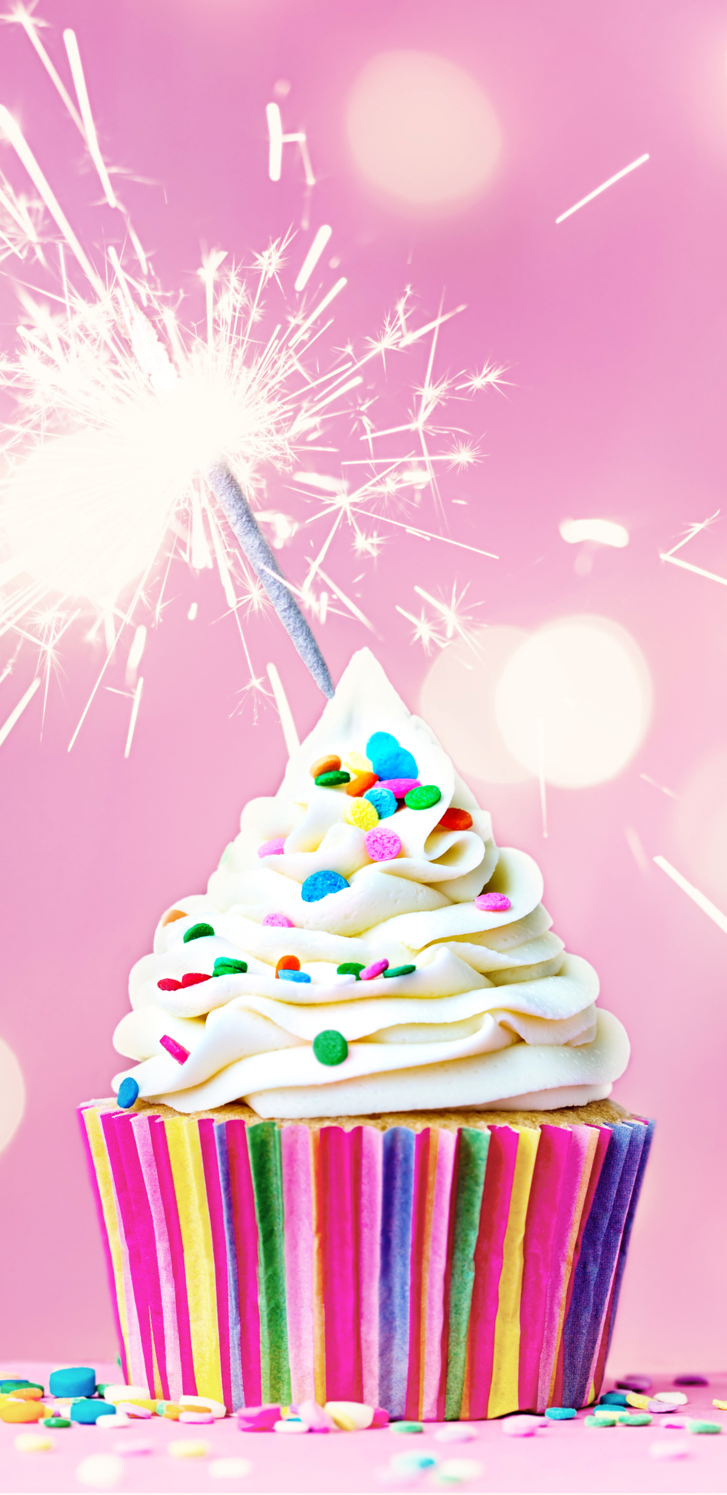 Download mobile wallpaper Food, Cream, Cupcake for free.