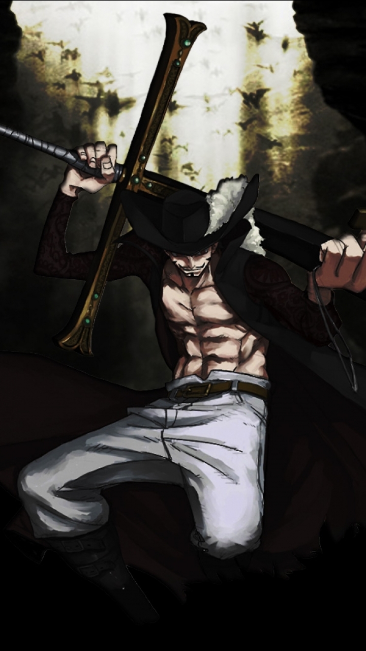 Download mobile wallpaper Dracule Mihawk, One Piece, Anime for free.
