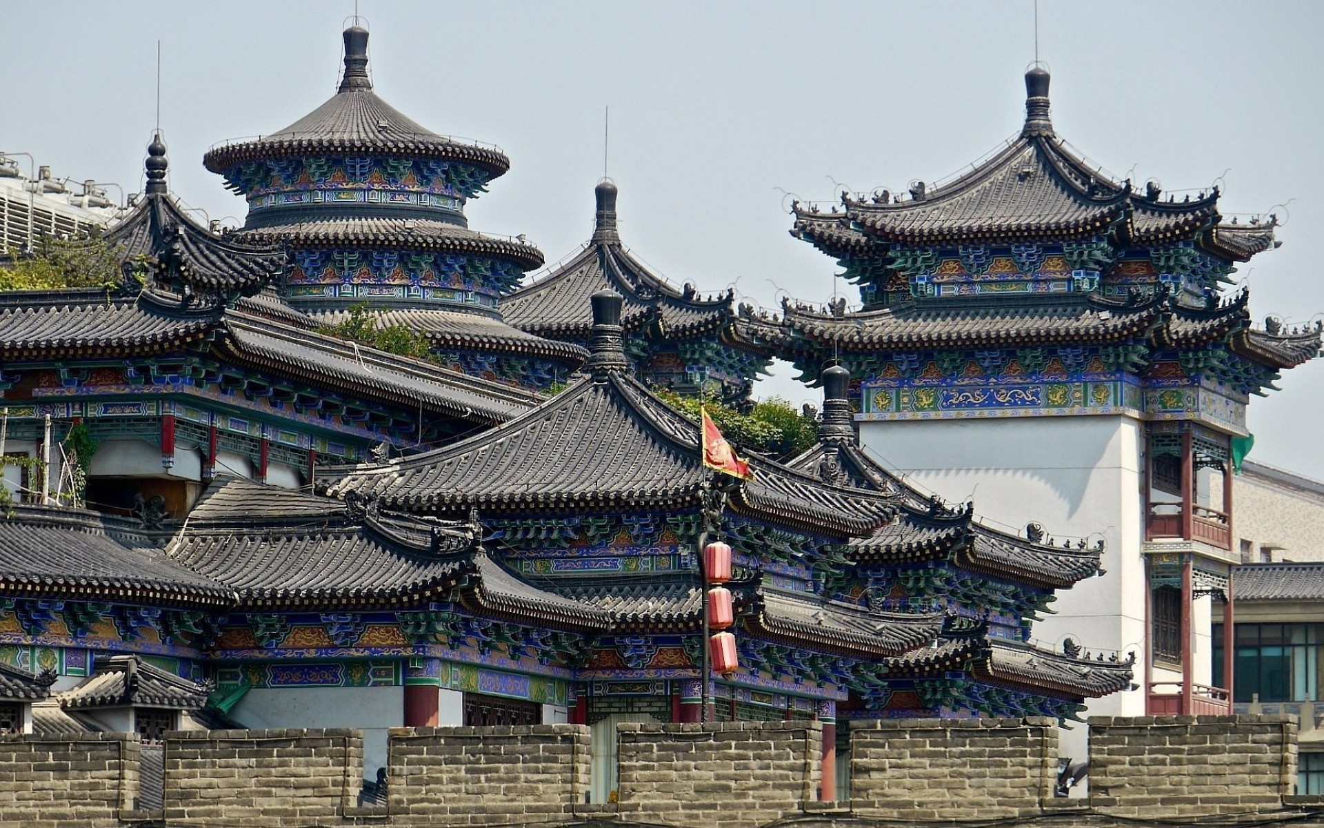 340802 скачать обои религиозные, храм, пекин, кита́й, храмы - заставки и картинки бесплатно