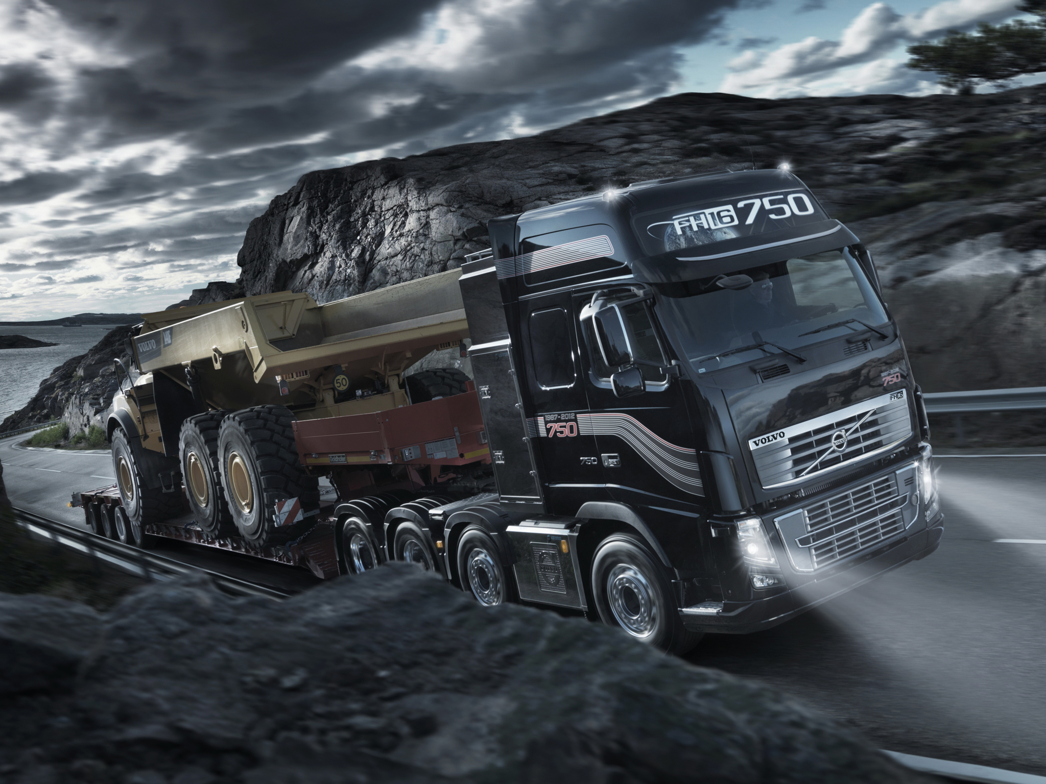 Download mobile wallpaper Volvo, Vehicles, Volvo Fh16 750 for free.
