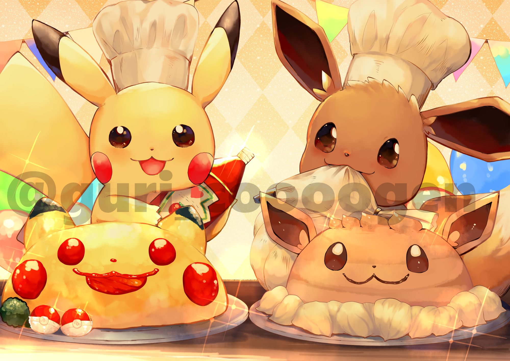 Download mobile wallpaper Anime, Pokémon, Pikachu, Eevee (Pokémon) for free.