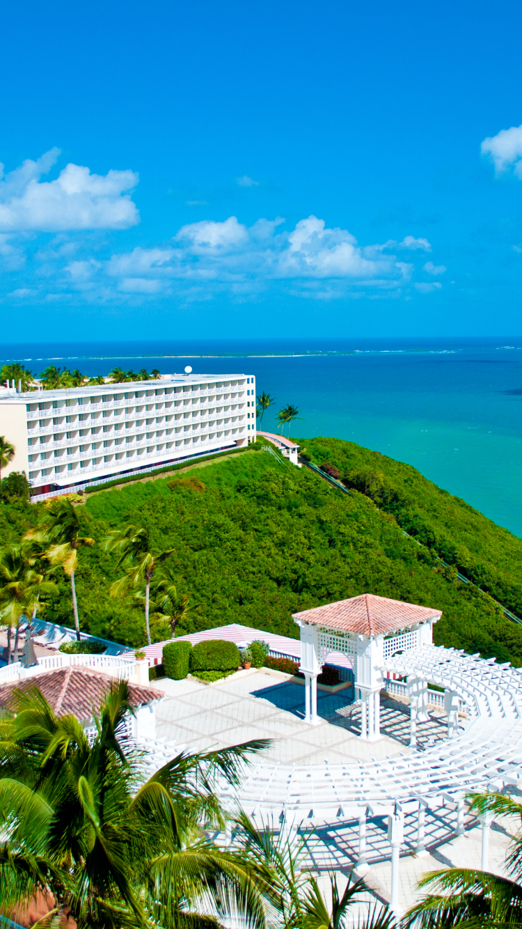 man made, resort, horizon, hotel, puerto rico, beach, tropical, building