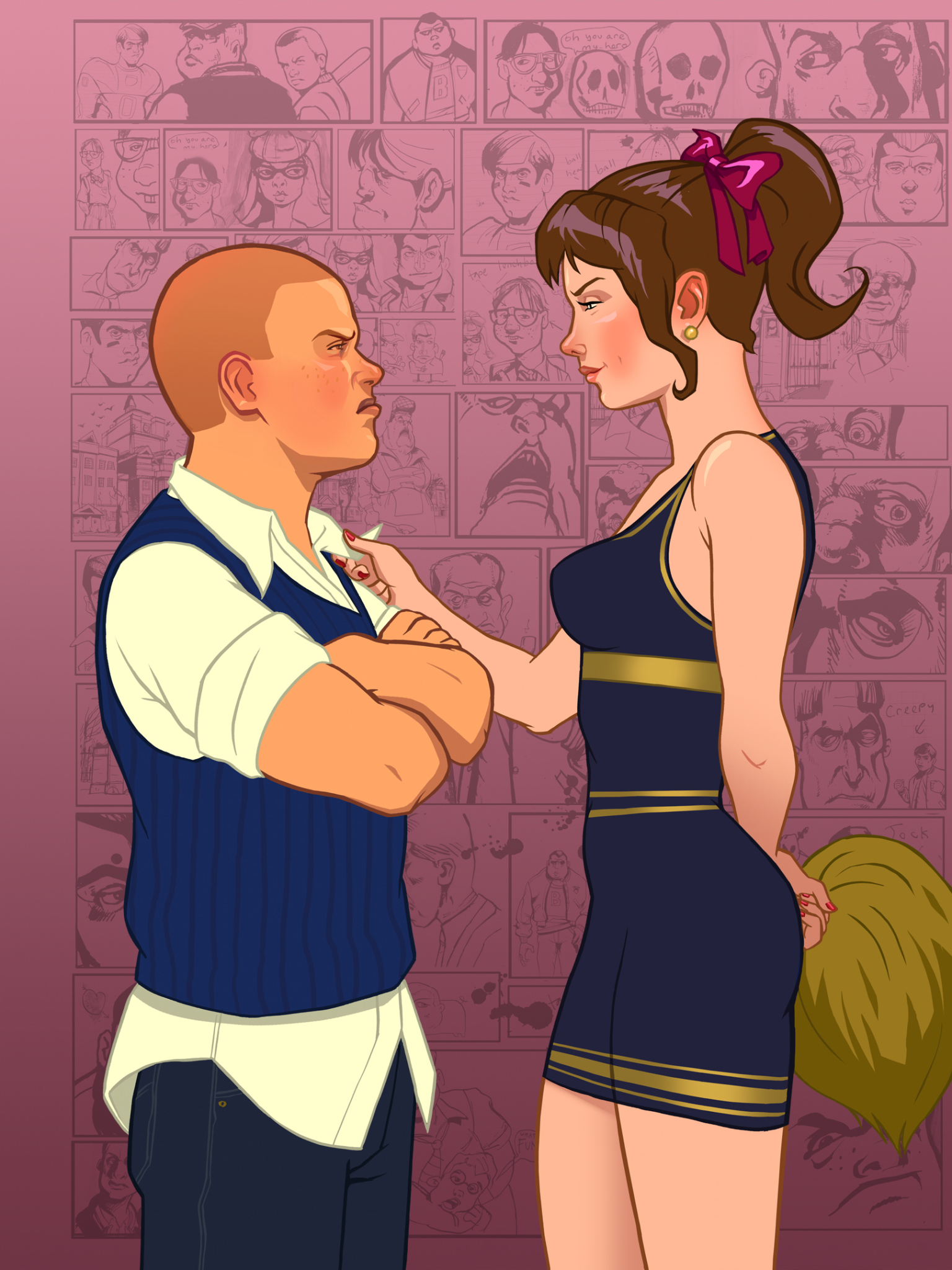 Download mobile wallpaper Video Game, Bully, Jimmy Hopkins, Bully (Video Game) for free.
