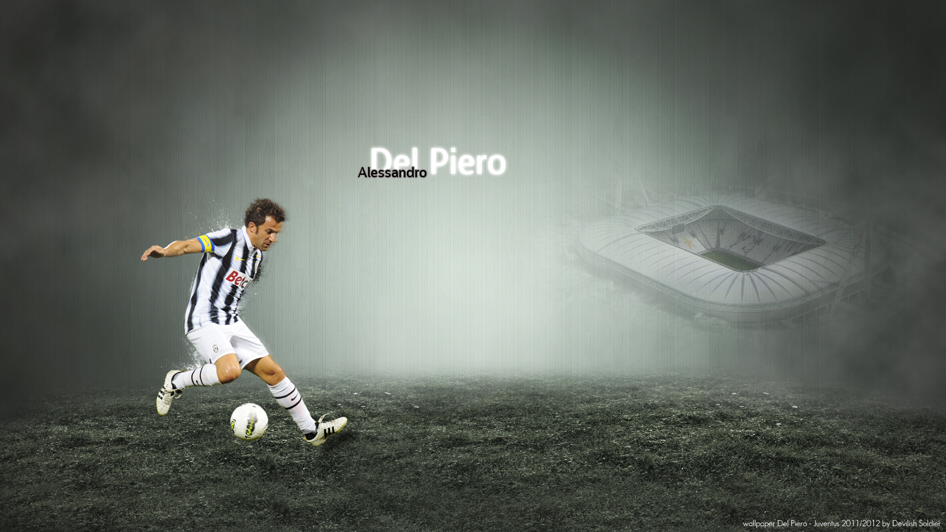 Téléchargez des papiers peints mobile Des Sports, Football, Juventus Fc, Alessandro Del Piero gratuitement.