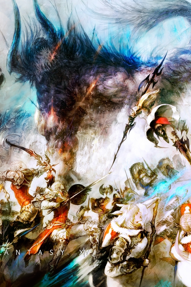 Handy-Wallpaper Final Fantasy, Computerspiele, Final Fantasy Xiv: Ein Wiedergeborenes Reich kostenlos herunterladen.