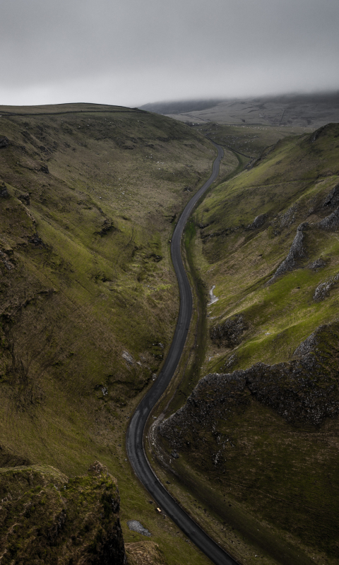 Download mobile wallpaper Landscape, Nature, Road, Man Made for free.