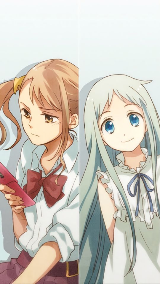 Download mobile wallpaper Anime, Meiko Honma, Anohana, Naruko Anjou for free.