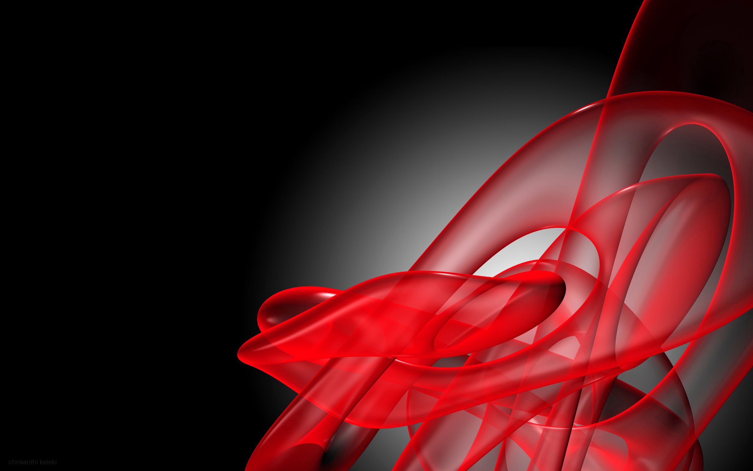 abstract, red, lines, black background