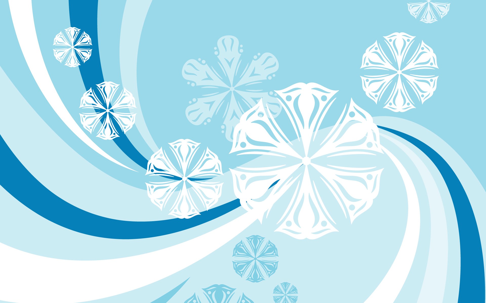 Free download wallpaper Vector, Artistic, Snowflake on your PC desktop