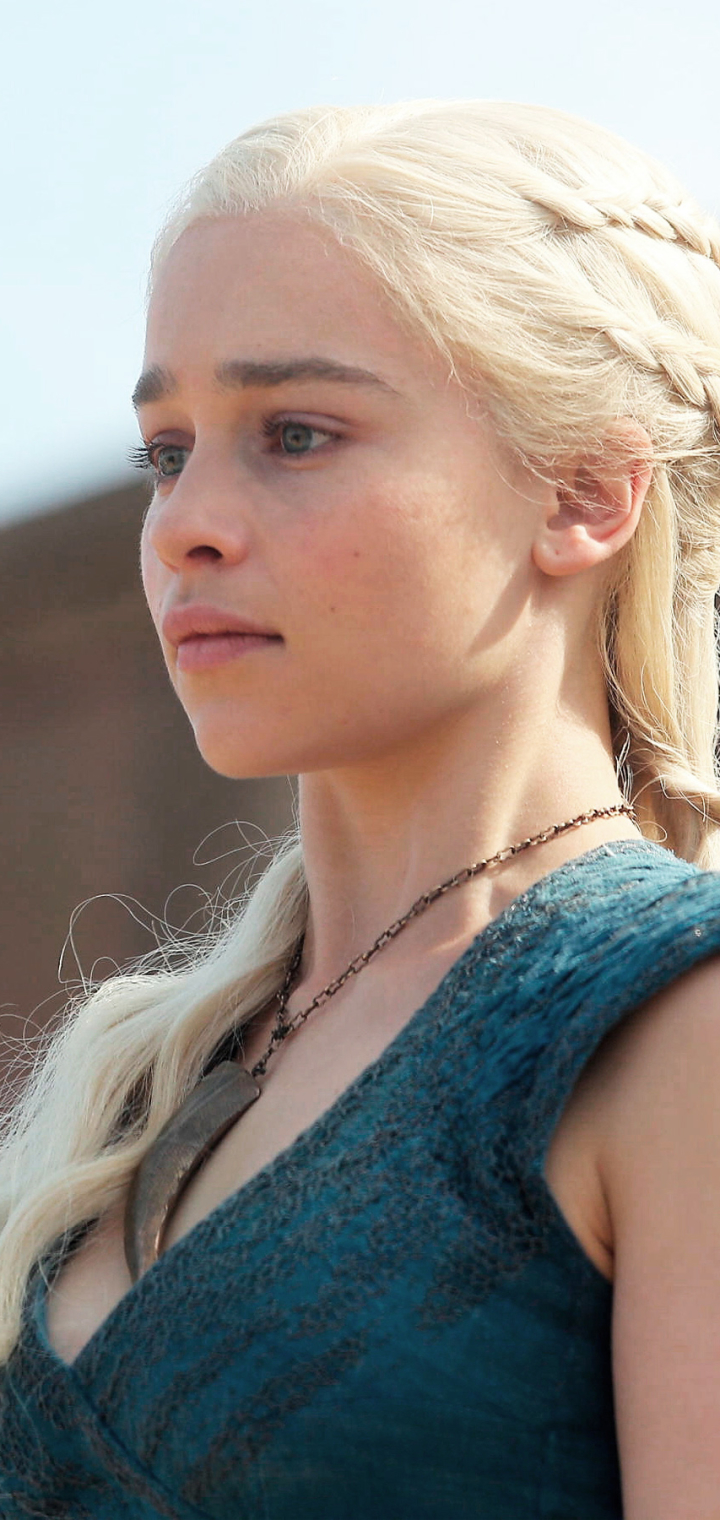 Download mobile wallpaper Game Of Thrones, Tv Show, Daenerys Targaryen, Emilia Clarke for free.