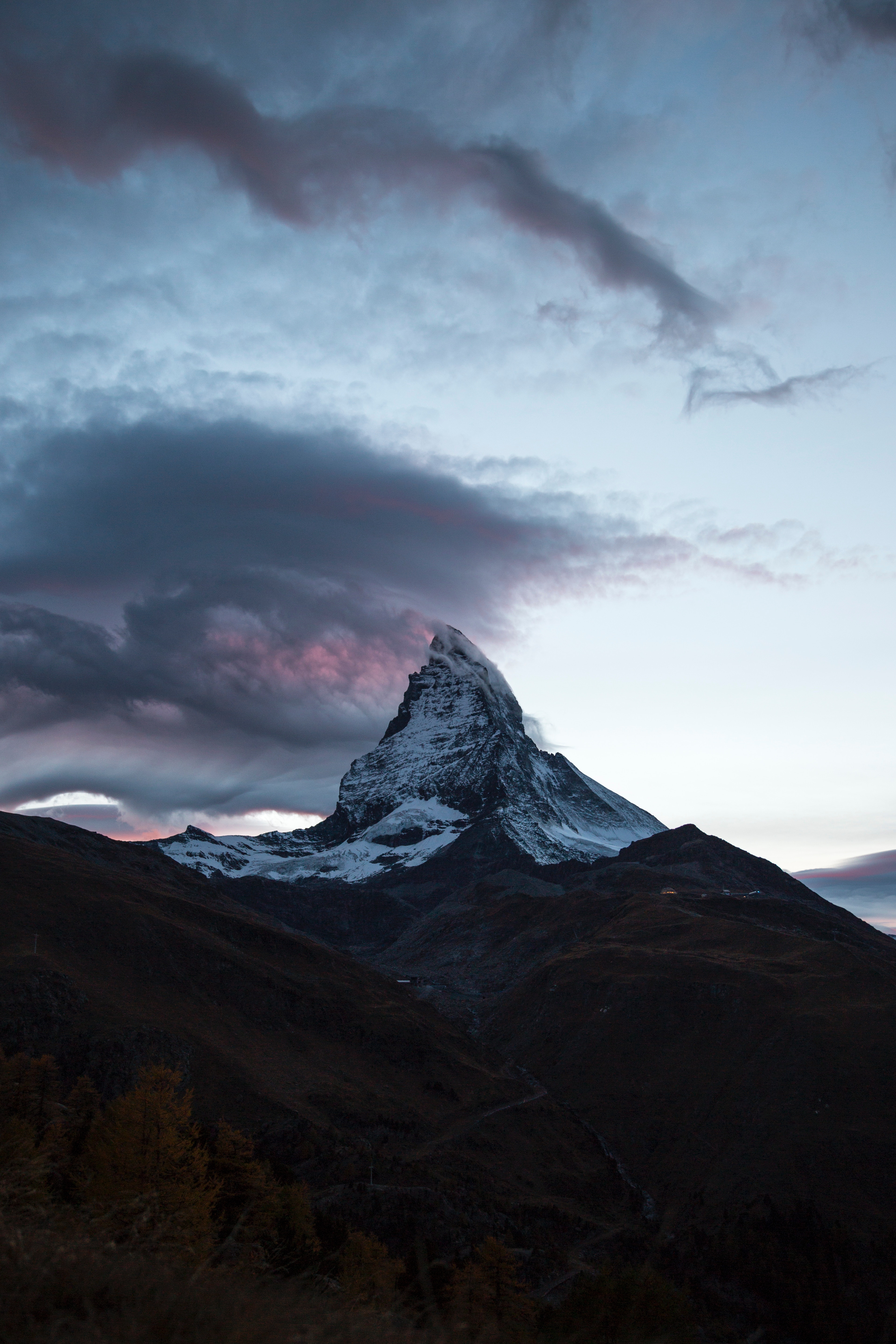Free download wallpaper Mountain, Top, Nature, Clouds, Vertex, Switzerland on your PC desktop