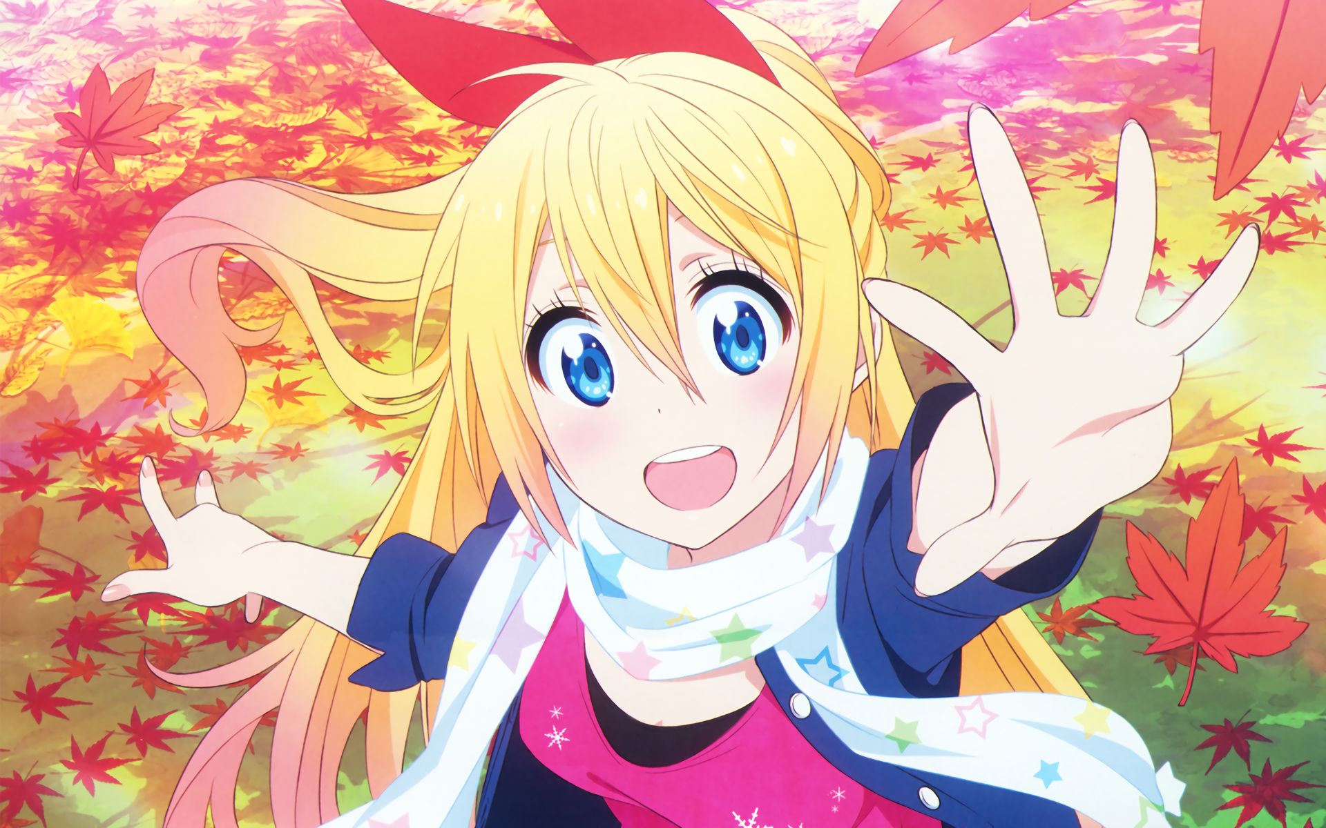 750959 Hintergrundbild herunterladen animes, nisekoi, blondinen, blaue augen, chitoge kirisaki - Bildschirmschoner und Bilder kostenlos
