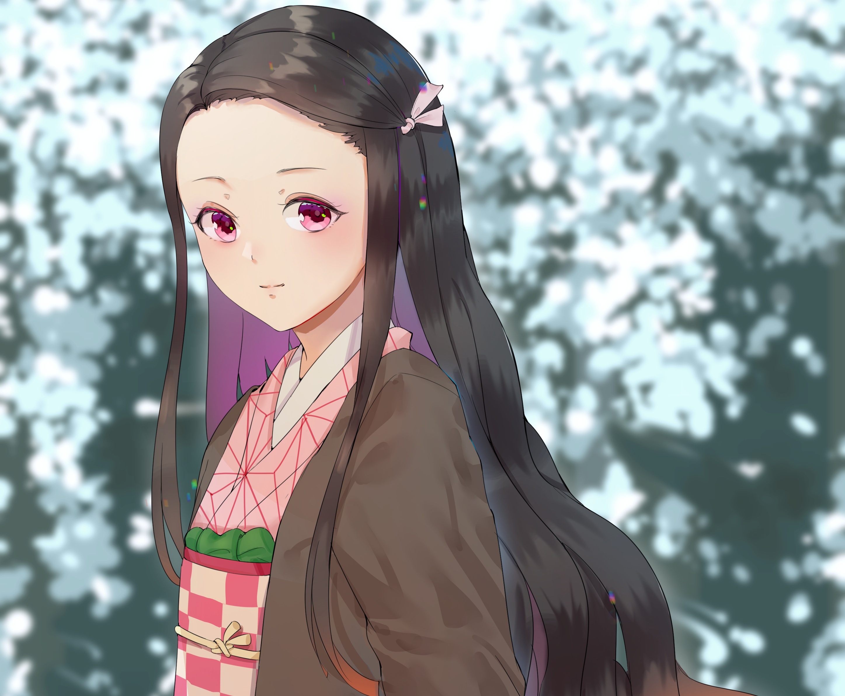 Descarga gratuita de fondo de pantalla para móvil de Animado, Nezuko Kamado, Demon Slayer: Kimetsu No Yaiba.