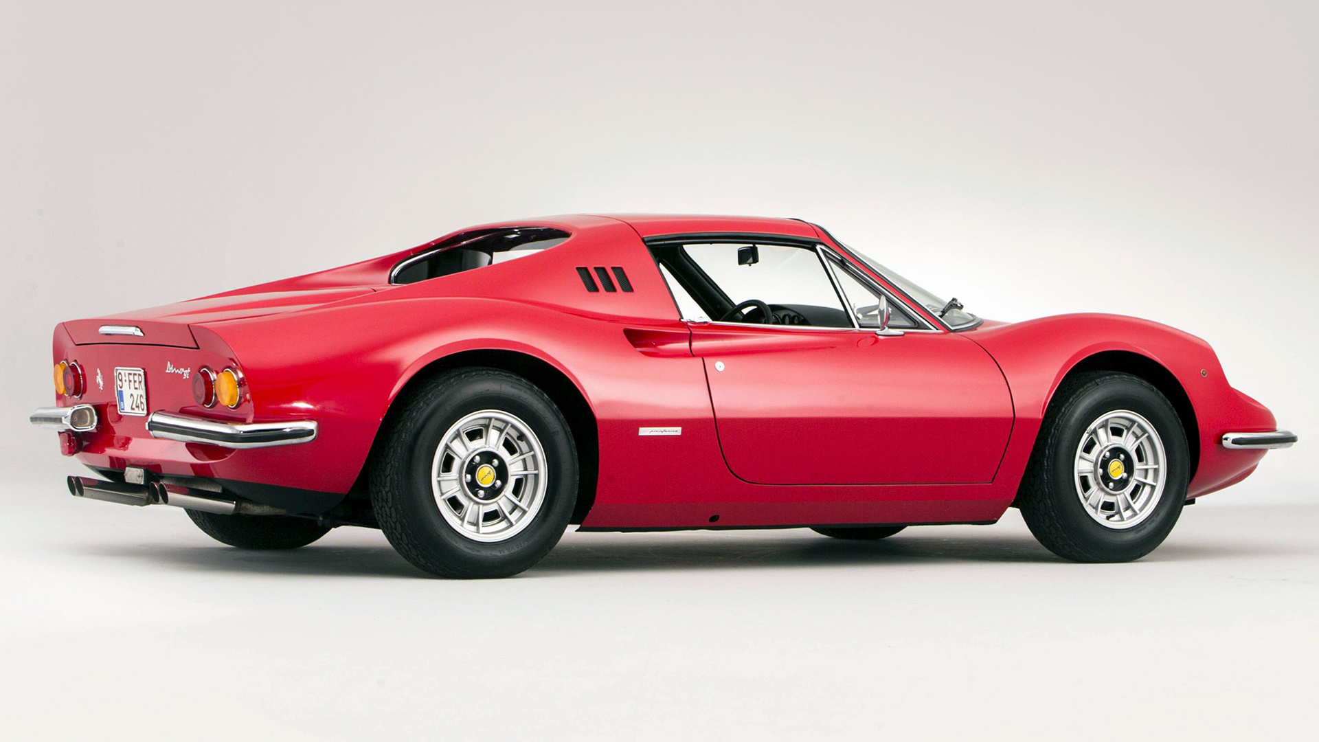 Download mobile wallpaper Ferrari, Car, Convertible, Old Car, Vehicles, Grand Tourer, Dino 246 Gts for free.