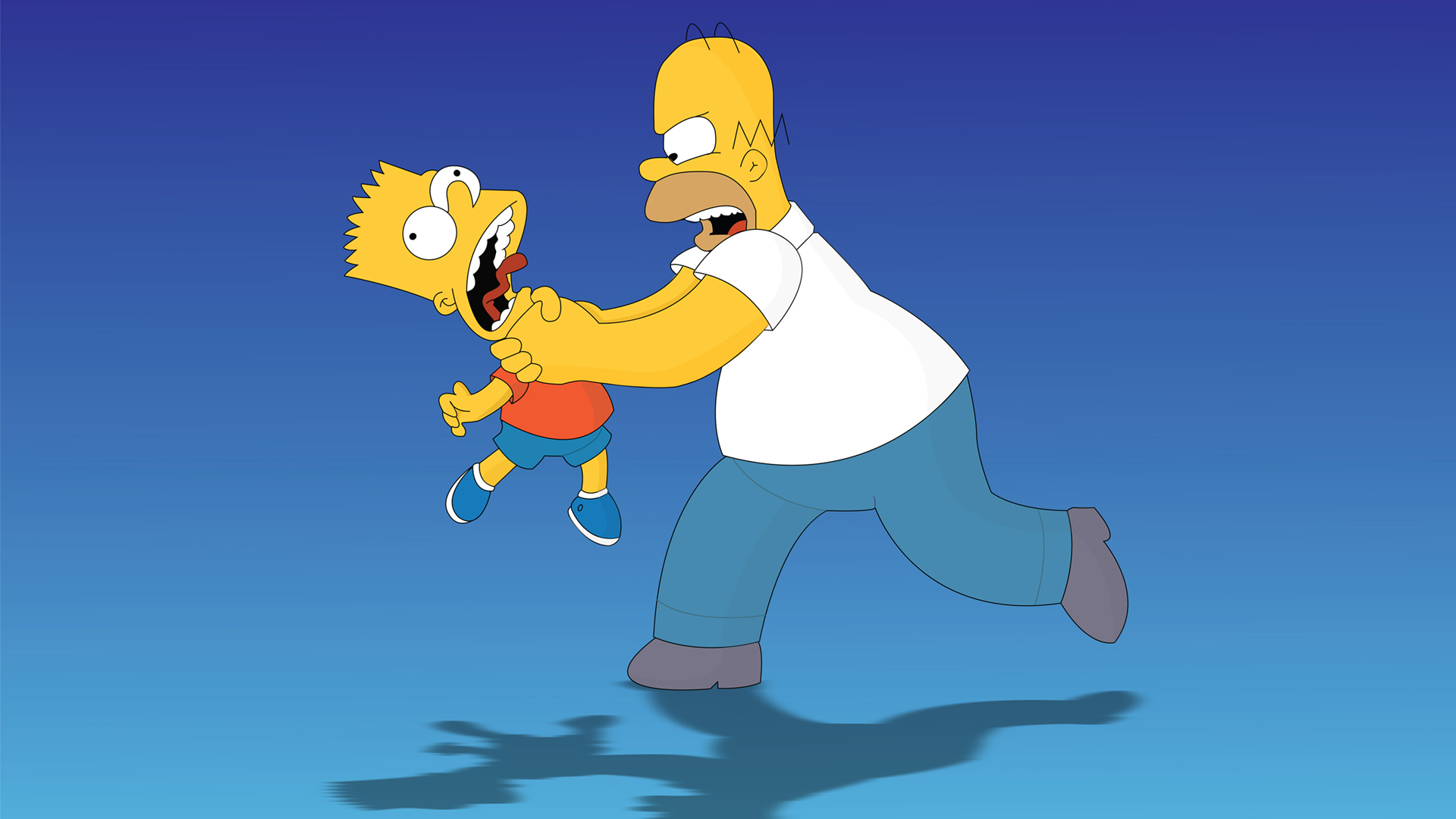 Descarga gratuita de fondo de pantalla para móvil de Los Simpsons, Bart Simpson, Homero Simpson, Series De Televisión.