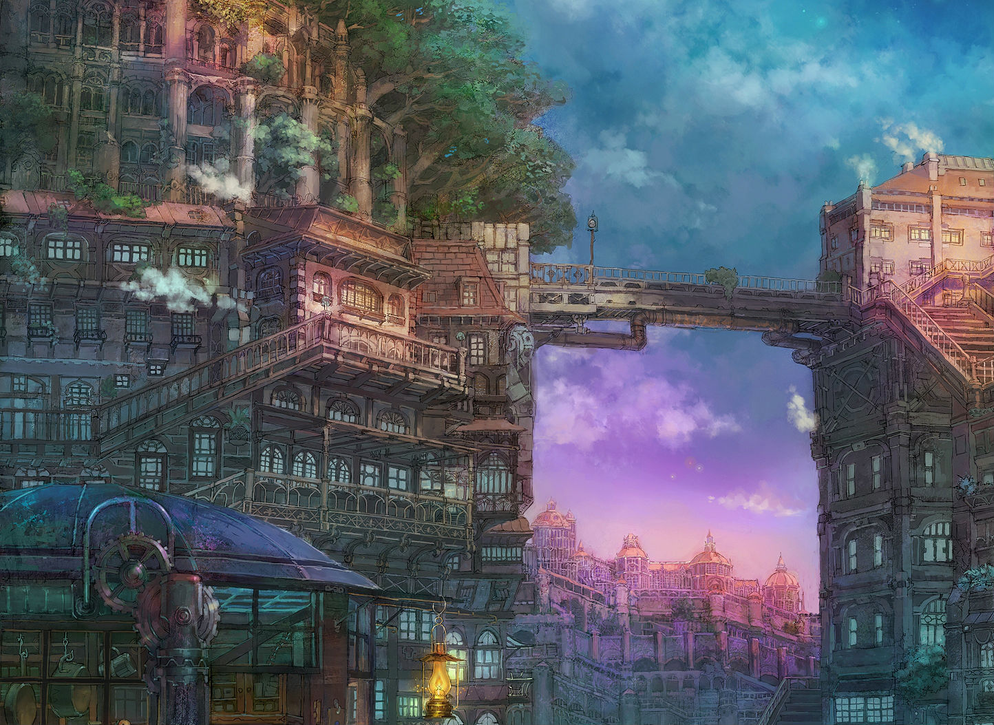 Baixe gratuitamente a imagem Anime, Cidade na área de trabalho do seu PC