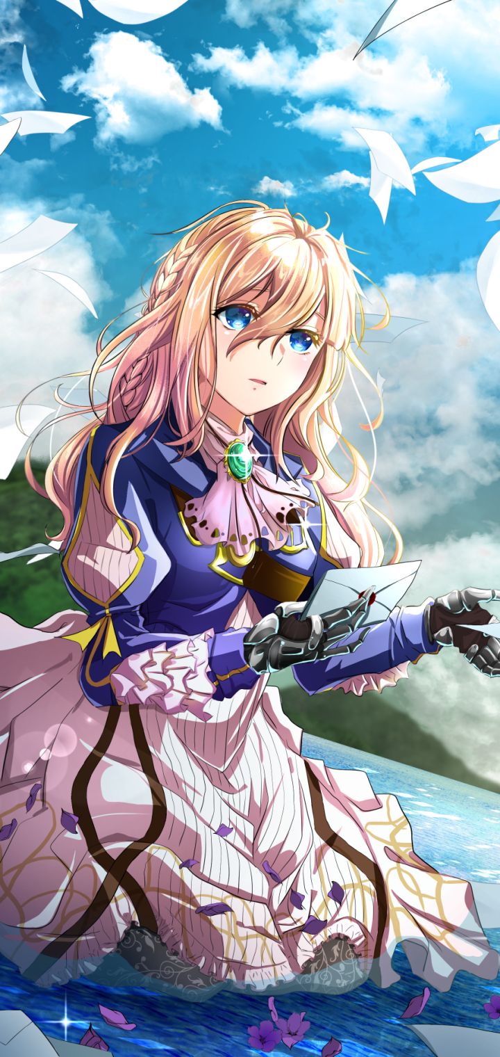 Handy-Wallpaper Animes, Violet Evergarden (Charakter), Violet Evergarden kostenlos herunterladen.