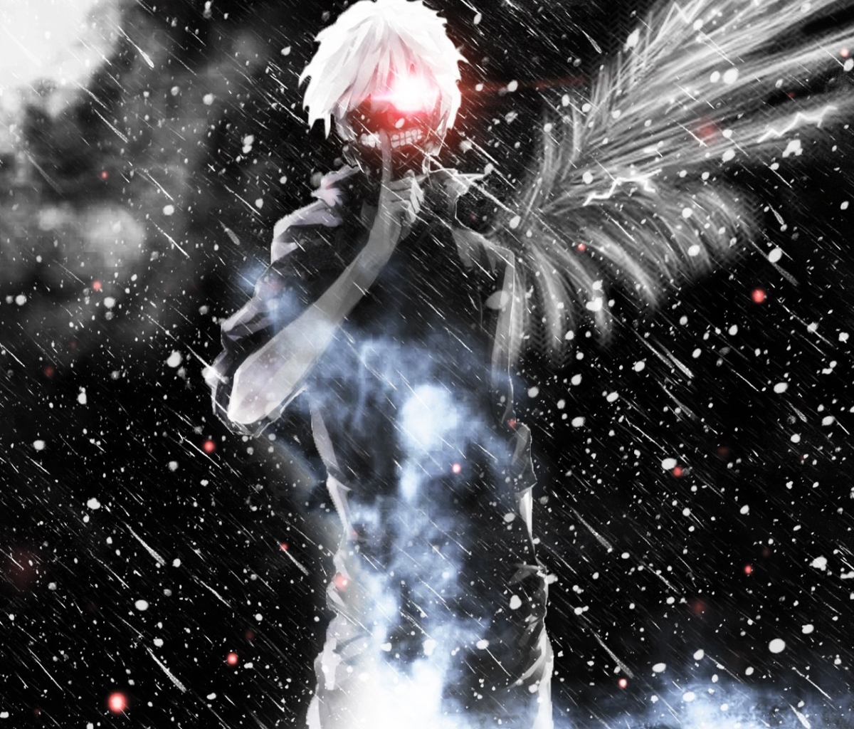 Handy-Wallpaper Animes, Ken Kanek, Tokyo Ghoul kostenlos herunterladen.