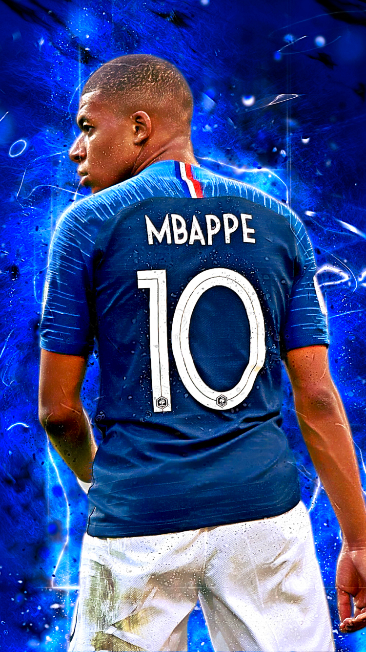 Descarga gratuita de fondo de pantalla para móvil de Fútbol, Deporte, Francés, Kylian Mbappé.