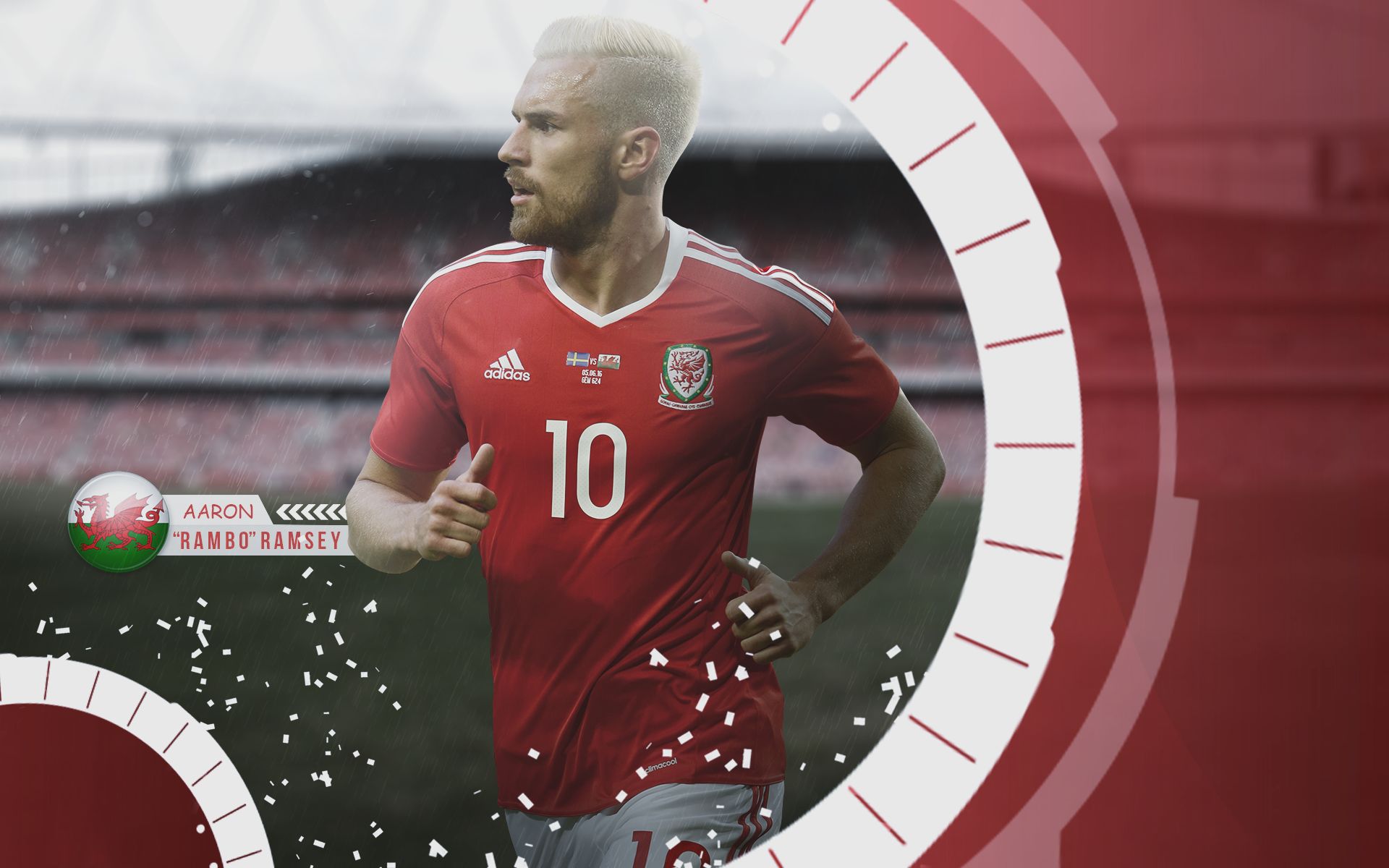 Download mobile wallpaper Sports, Soccer, Wales National Football Team, Aaron Ramsey for free.