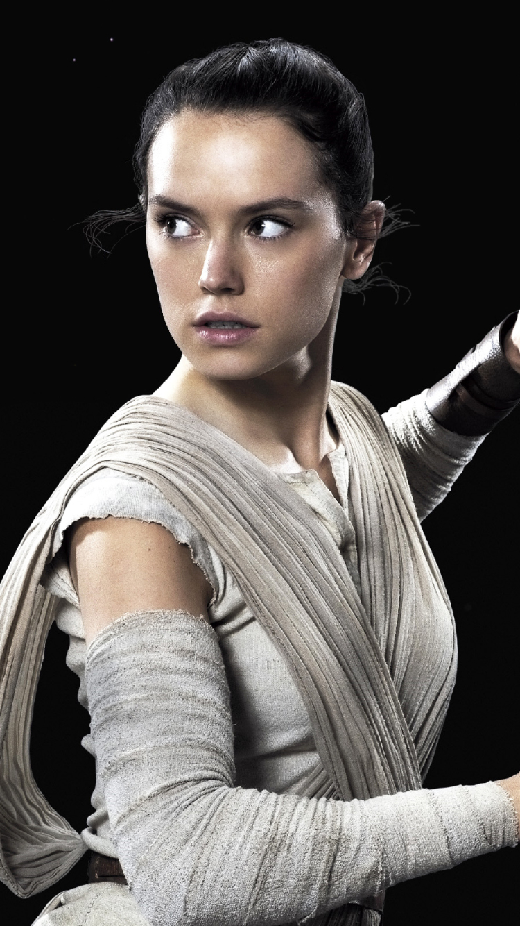 Handy-Wallpaper Filme, Krieg Der Sterne, Star Wars: Episode Vi Das Erwachen Der Macht, Daisy Ridley, Rei (Star Wars) kostenlos herunterladen.