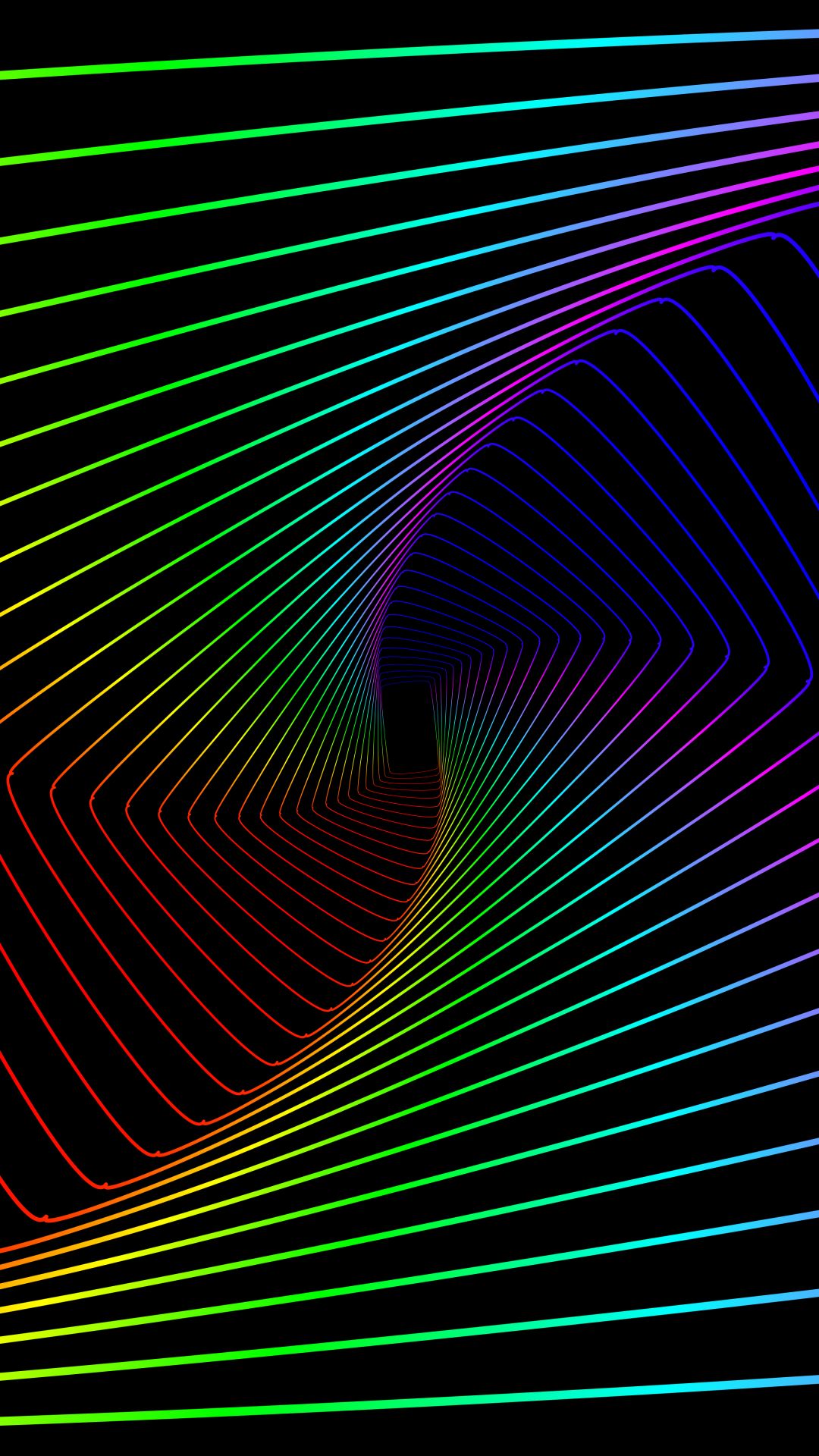Download mobile wallpaper Abstract, Lines, Fractal, Colors, Gradient for free.