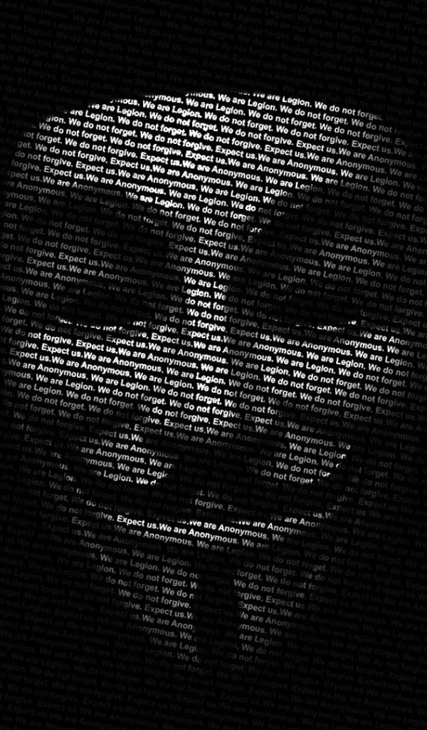 Handy-Wallpaper Düster, Anonym kostenlos herunterladen.